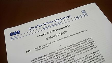 Real Decreto-ley 7/2019, de 1 de marzo, de medidas urgentes en materia de vivienda y alquiler